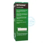 Thuốc xịt họng Betadine