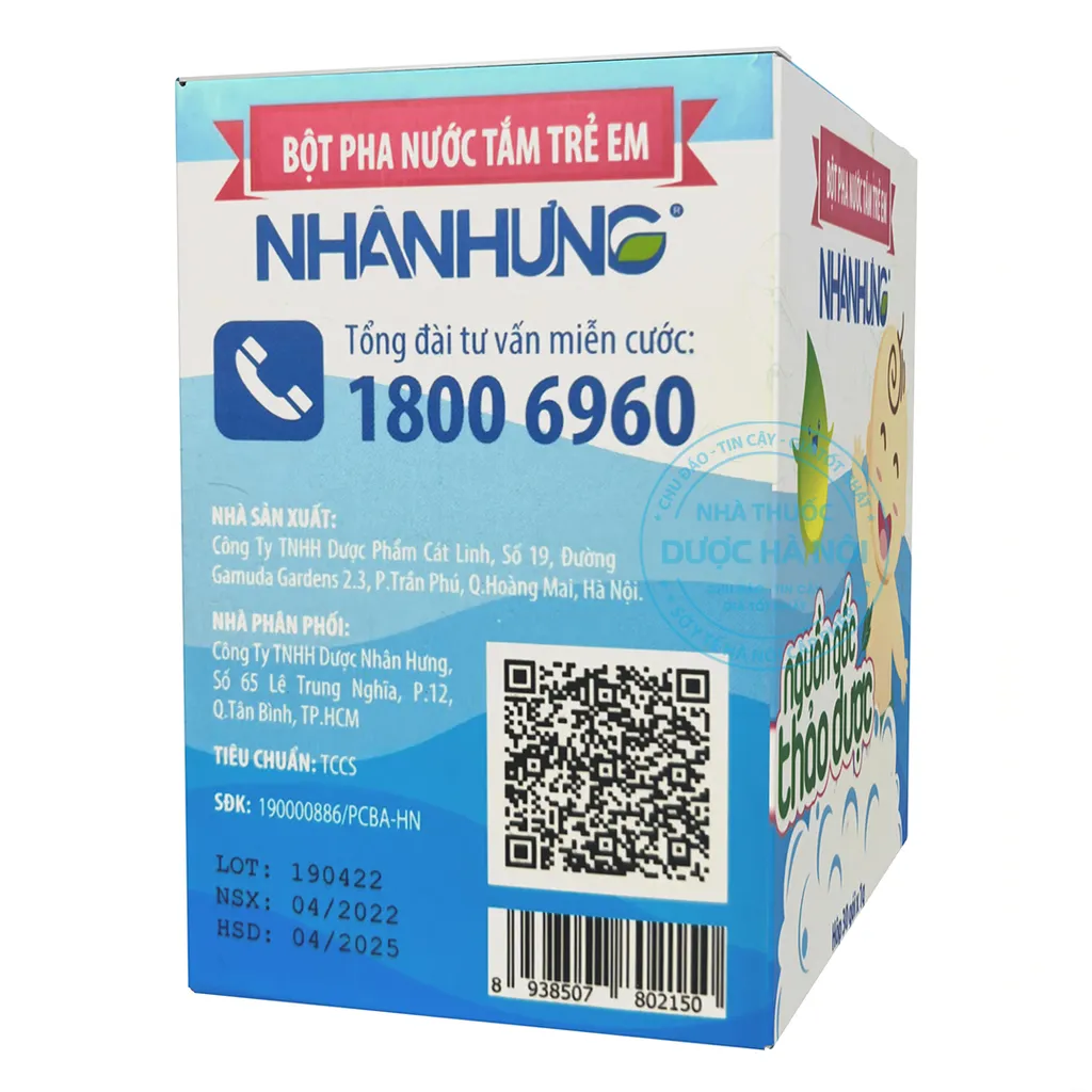 Bột tắm nhân hưng