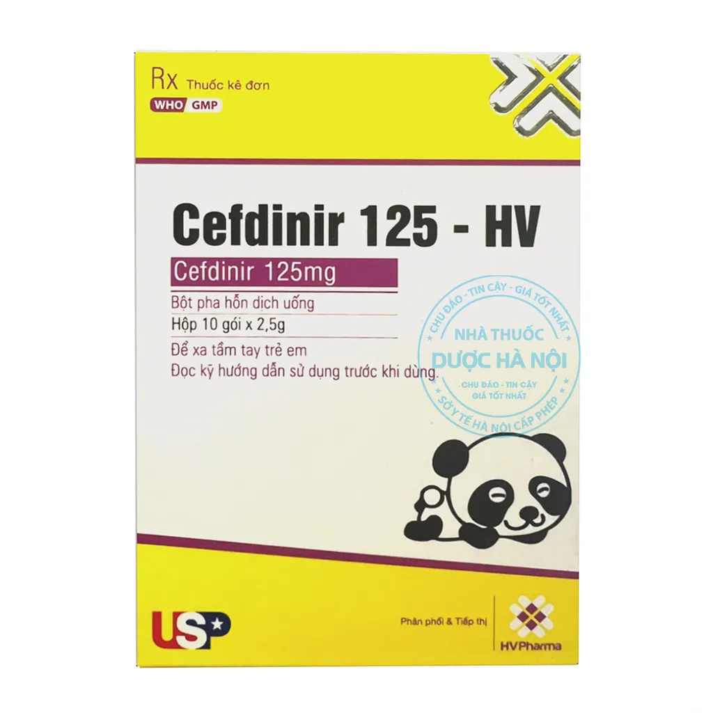 Thuốc Cefdinir 125 - MV