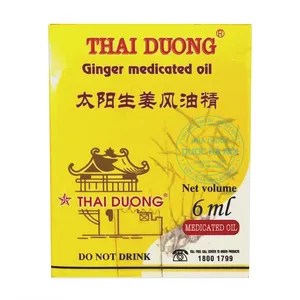 Dầu gừng Thái Dương hỗ trợ đau nhức, cảm cúm hay các vấn đề tiêu hóa