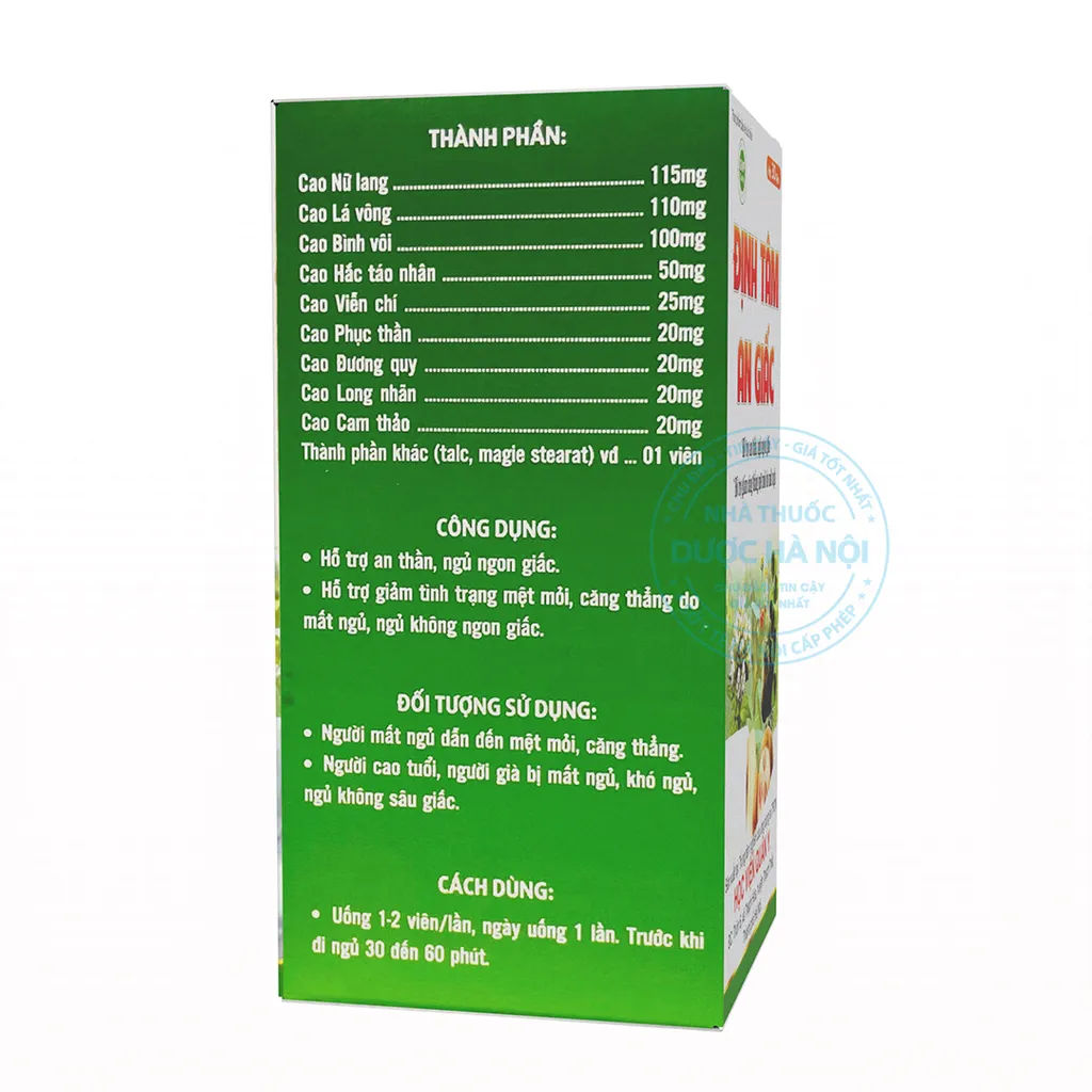 Viên uống Định Tâm An Giấc