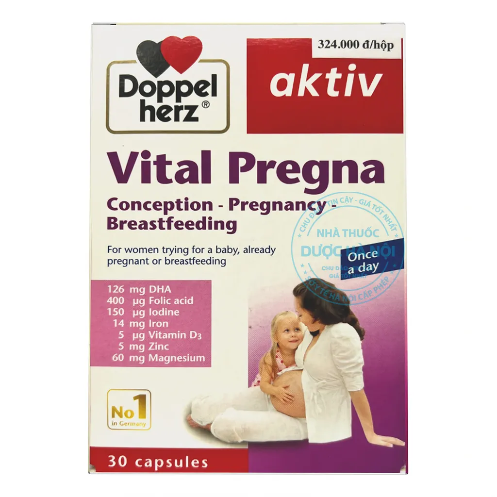 Viên uống Vital Pregna Doppelherz Aktiv