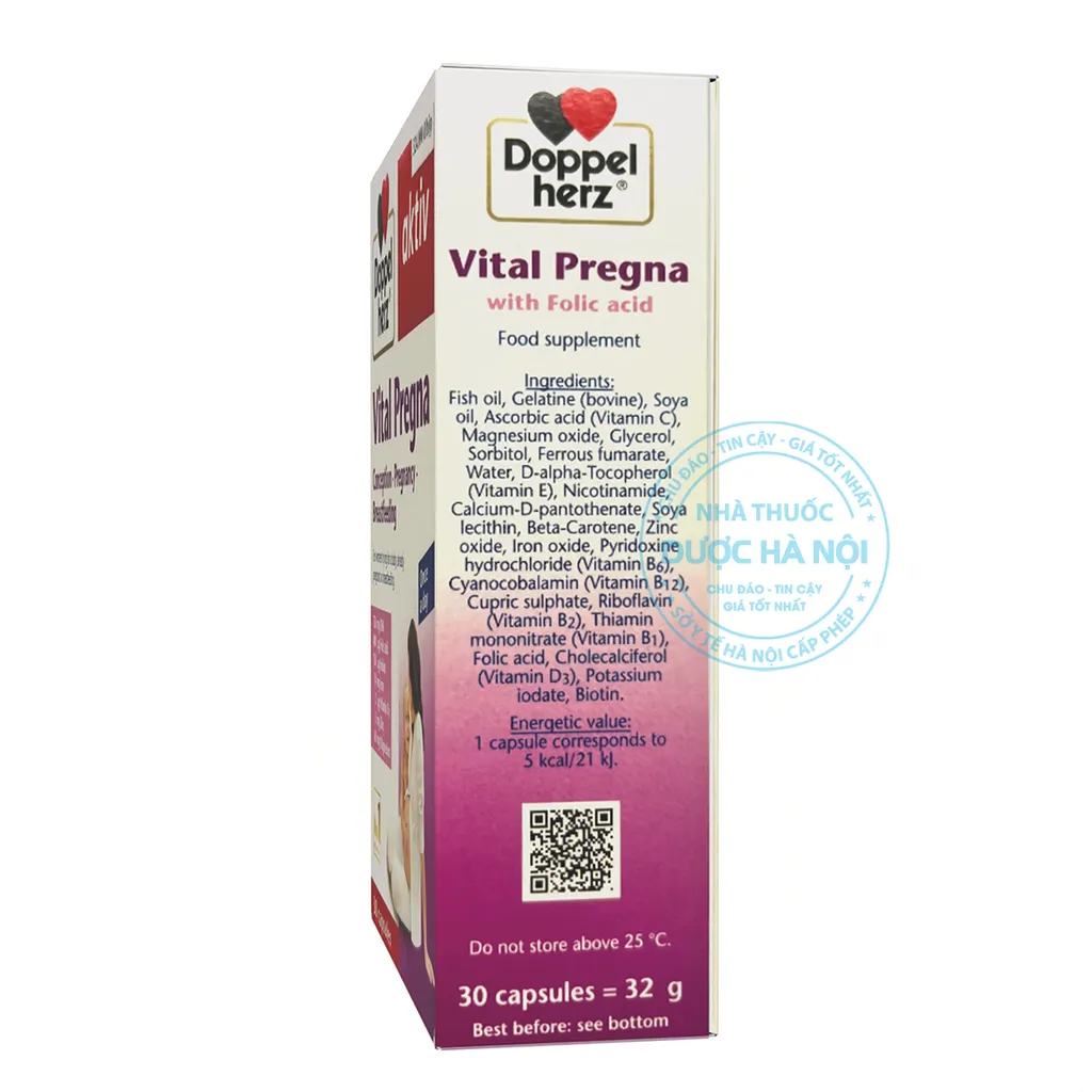 Viên uống Vital Pregna Doppelherz Aktiv
