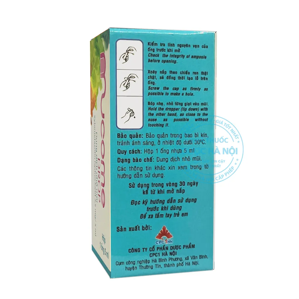 Thuốc xịt mũi Mucome