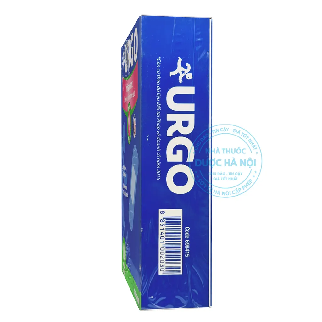 Băng cá nhân trong suốt Urgo Transparent Assorted
