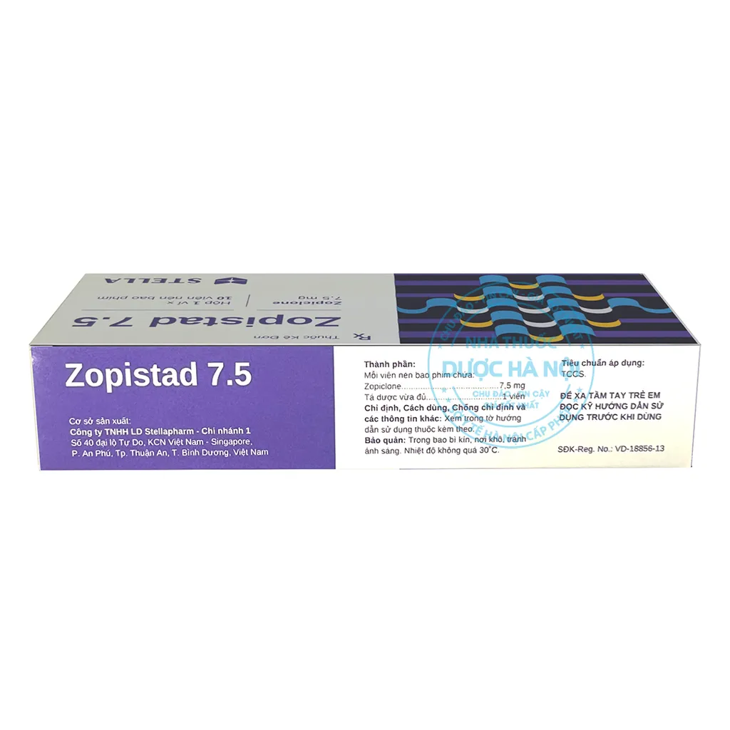Thuốc Zopistad 7.5 Stella