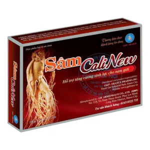 Sâm CaliNew hỗ trợ tăng cường sức khỏe sinh lý nam giới