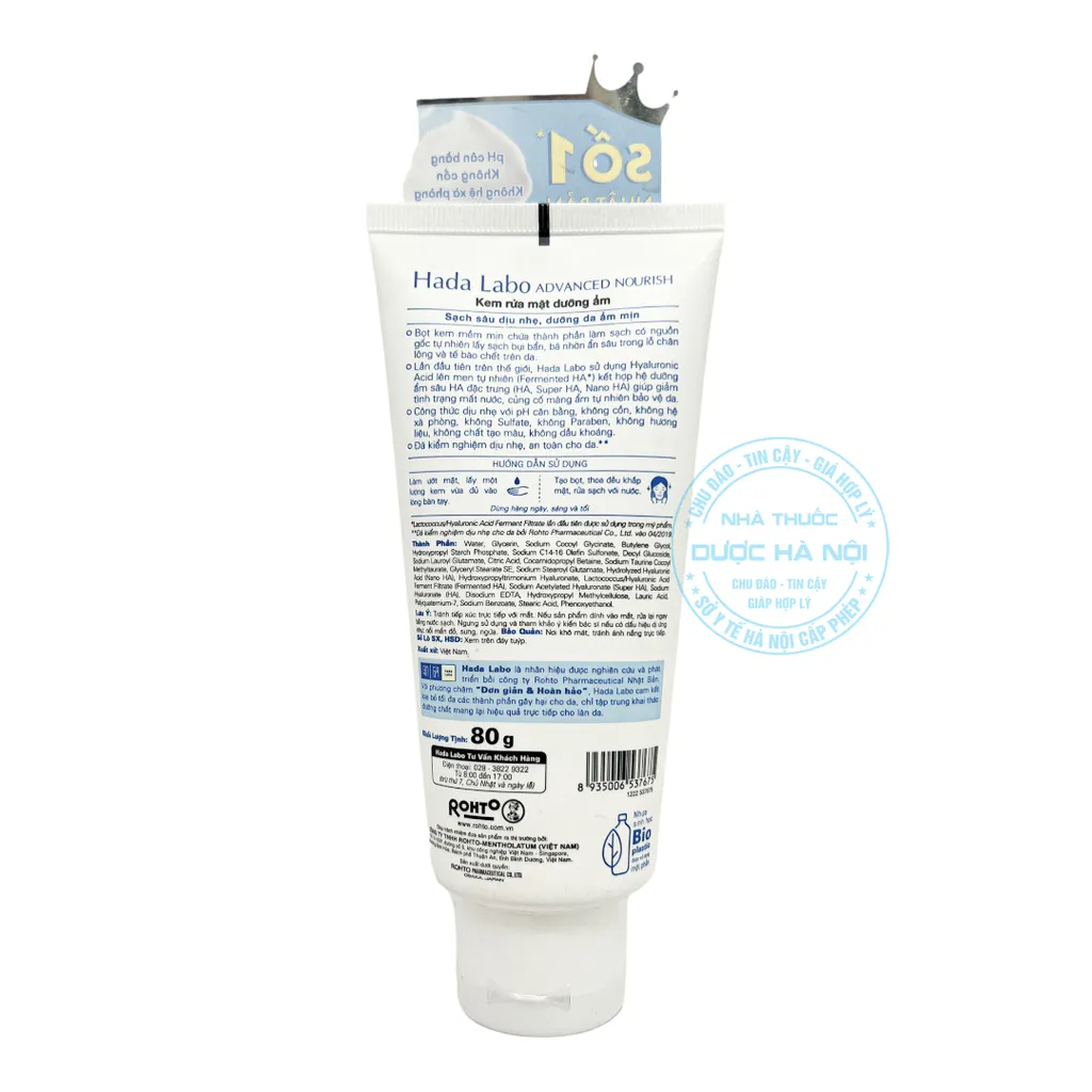 Kem rửa mặt Hada Labo