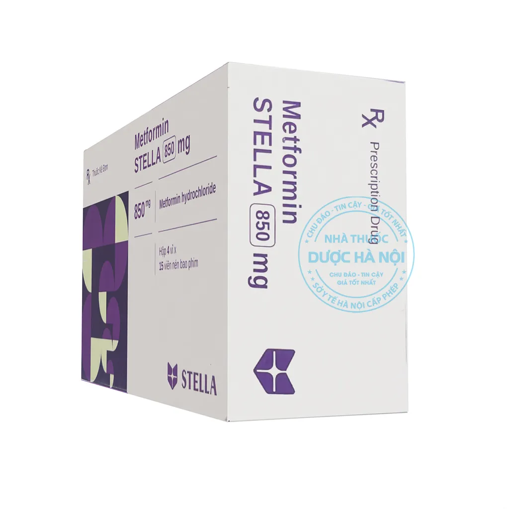 Thuốc Metformin 850mg Stella