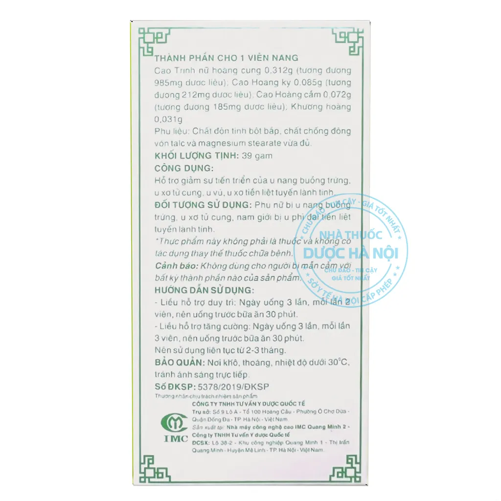 Viên uống Nga Phụ Khang