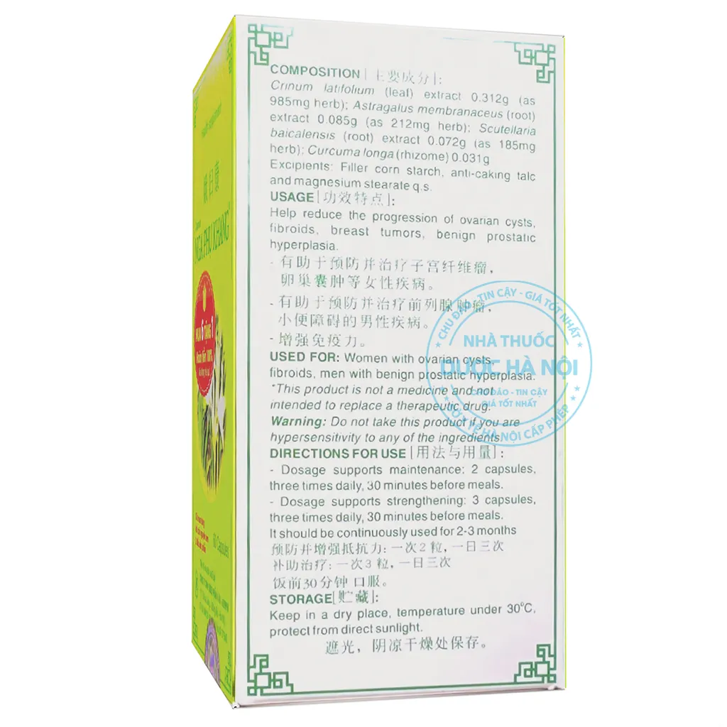 Viên uống Nga Phụ Khang