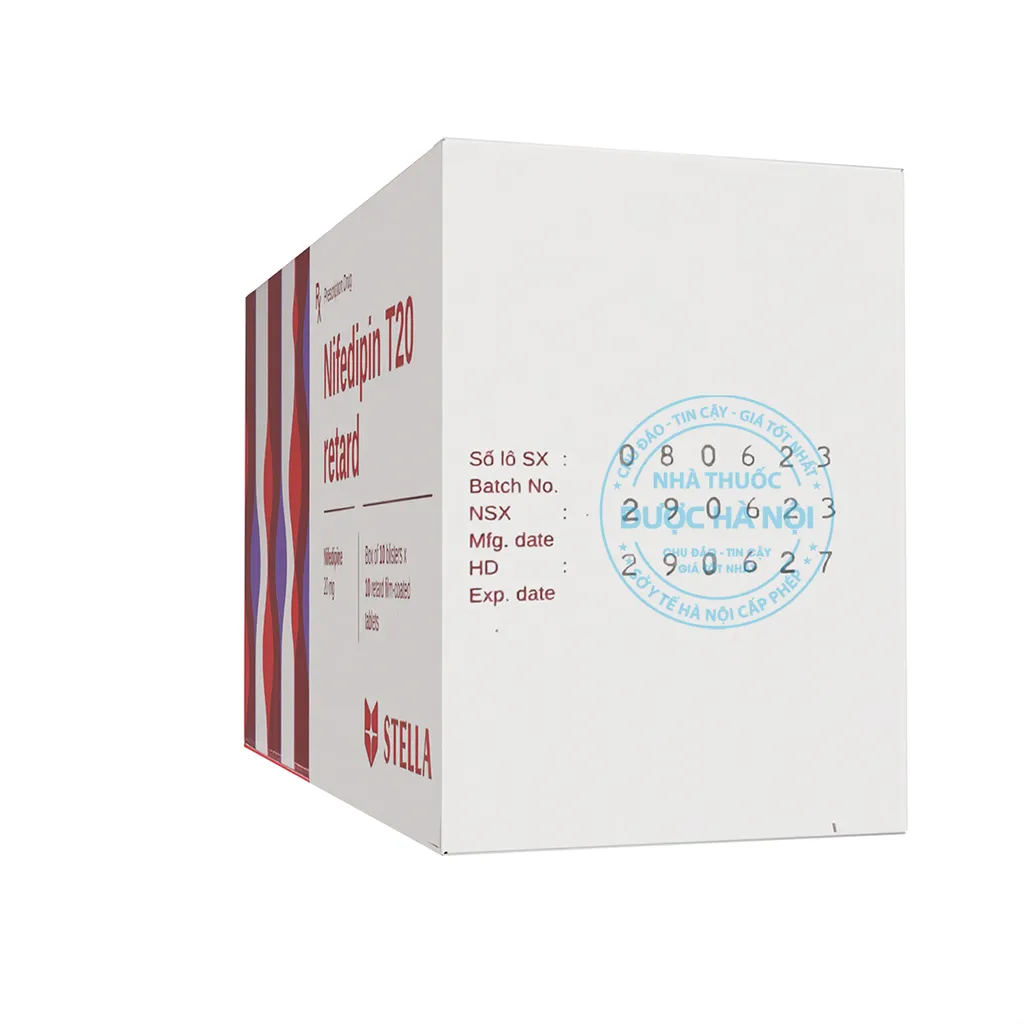 Thuốc Nifedipin T20