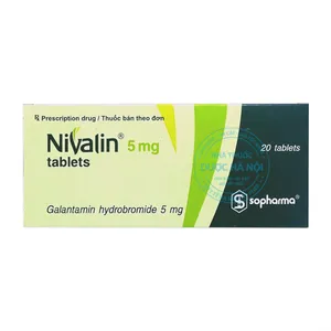 Thuốc Nivalin 5mg điều trị chứng sa sút trí tuệ do bệnh Alzheimer
