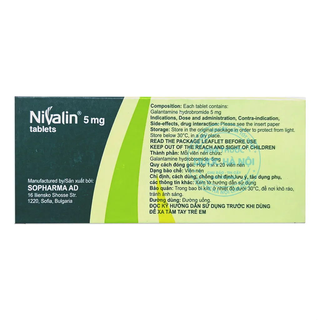 Thuốc Nivalin 5mg