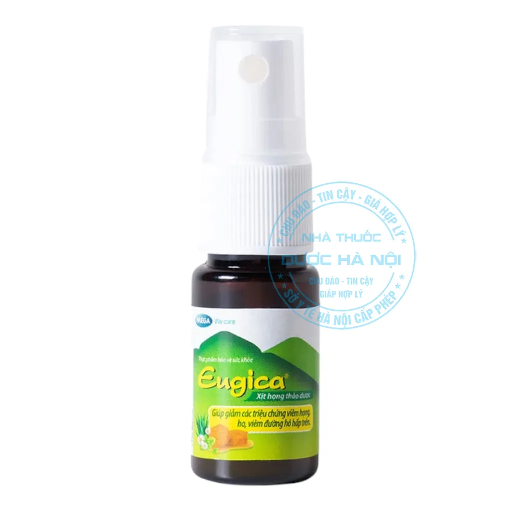 Xịt họng thảo dược Eugica