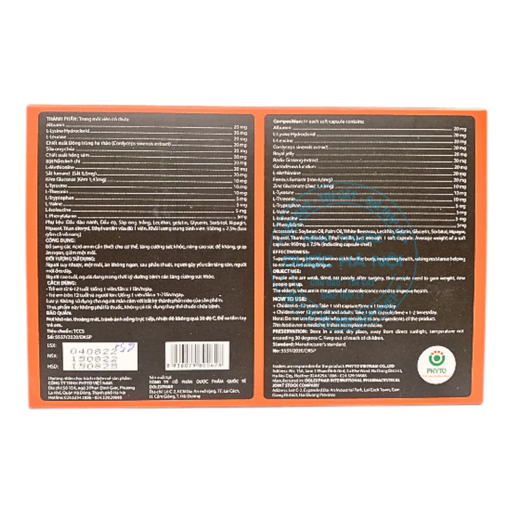 Viên uống Pro - Amino extra