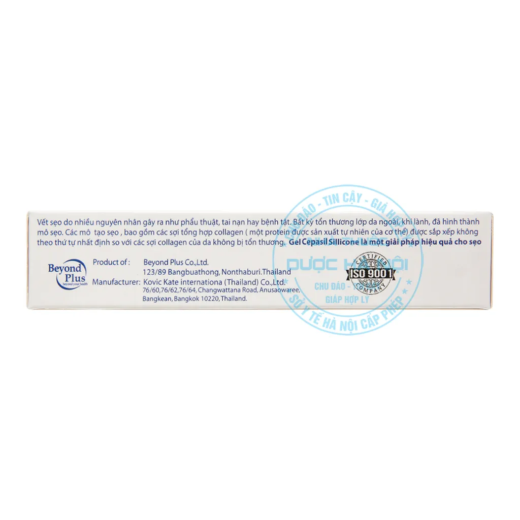 Kem bôi sẹo Cepasil Silicone Gel