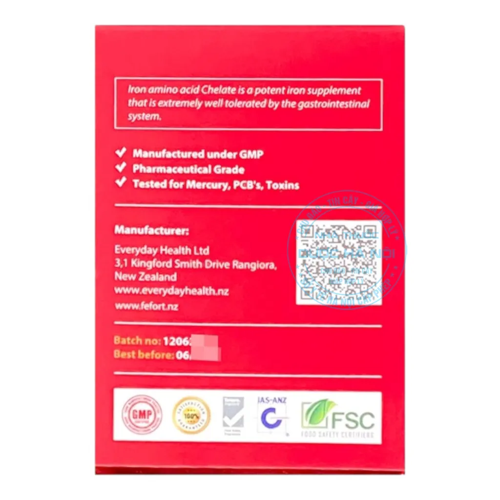 Viên uống NZ Fe Forte