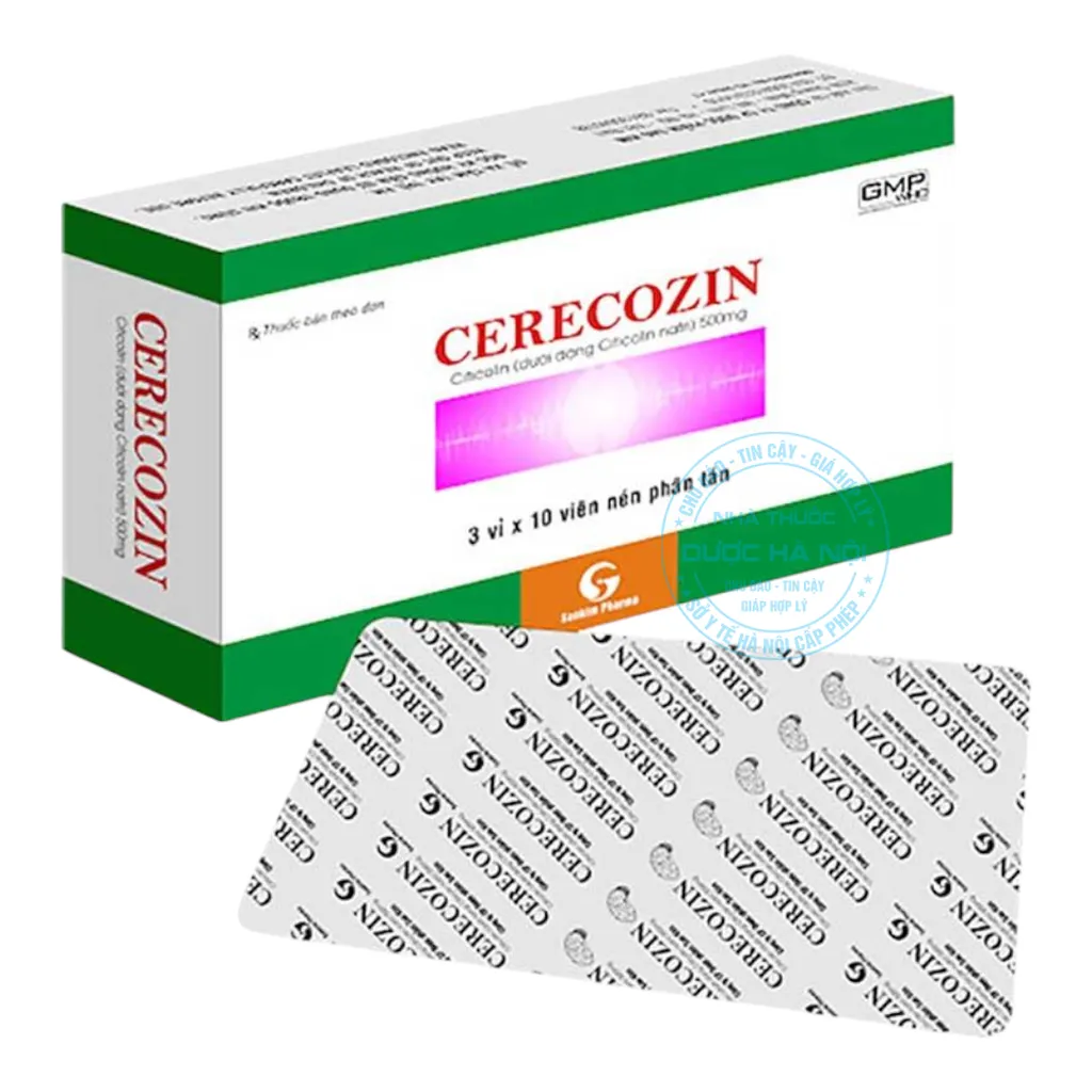 Thuốc Cerecozin 500mg