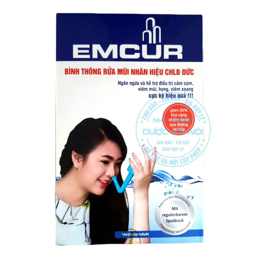 Bình rửa mũi Emcur