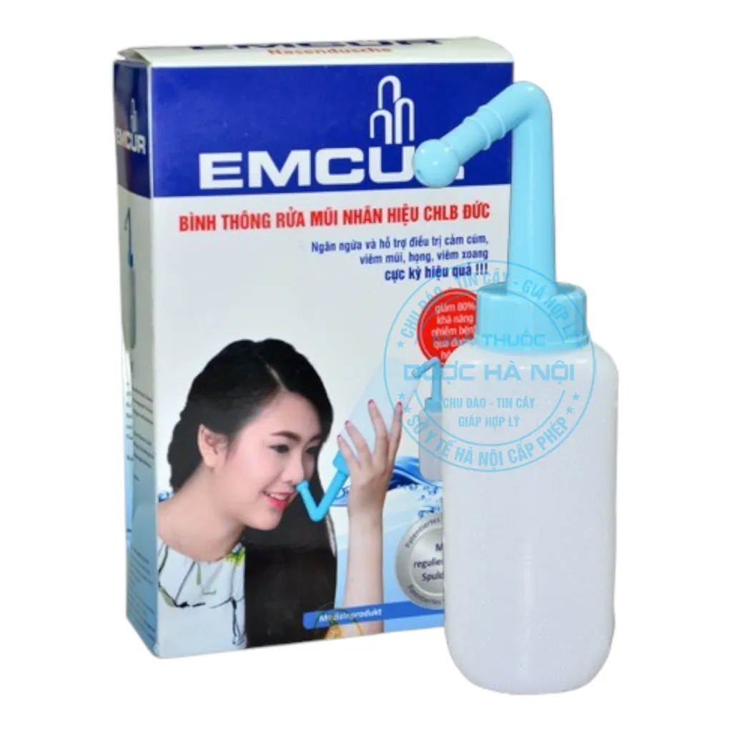 Bình rửa mũi Emcur