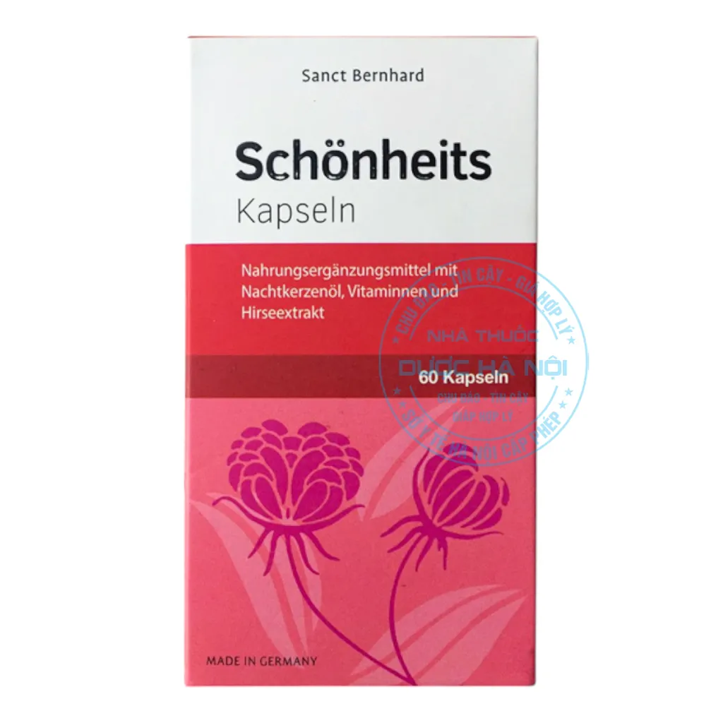Dầu hoa anh thảo Schonheits Kapseln