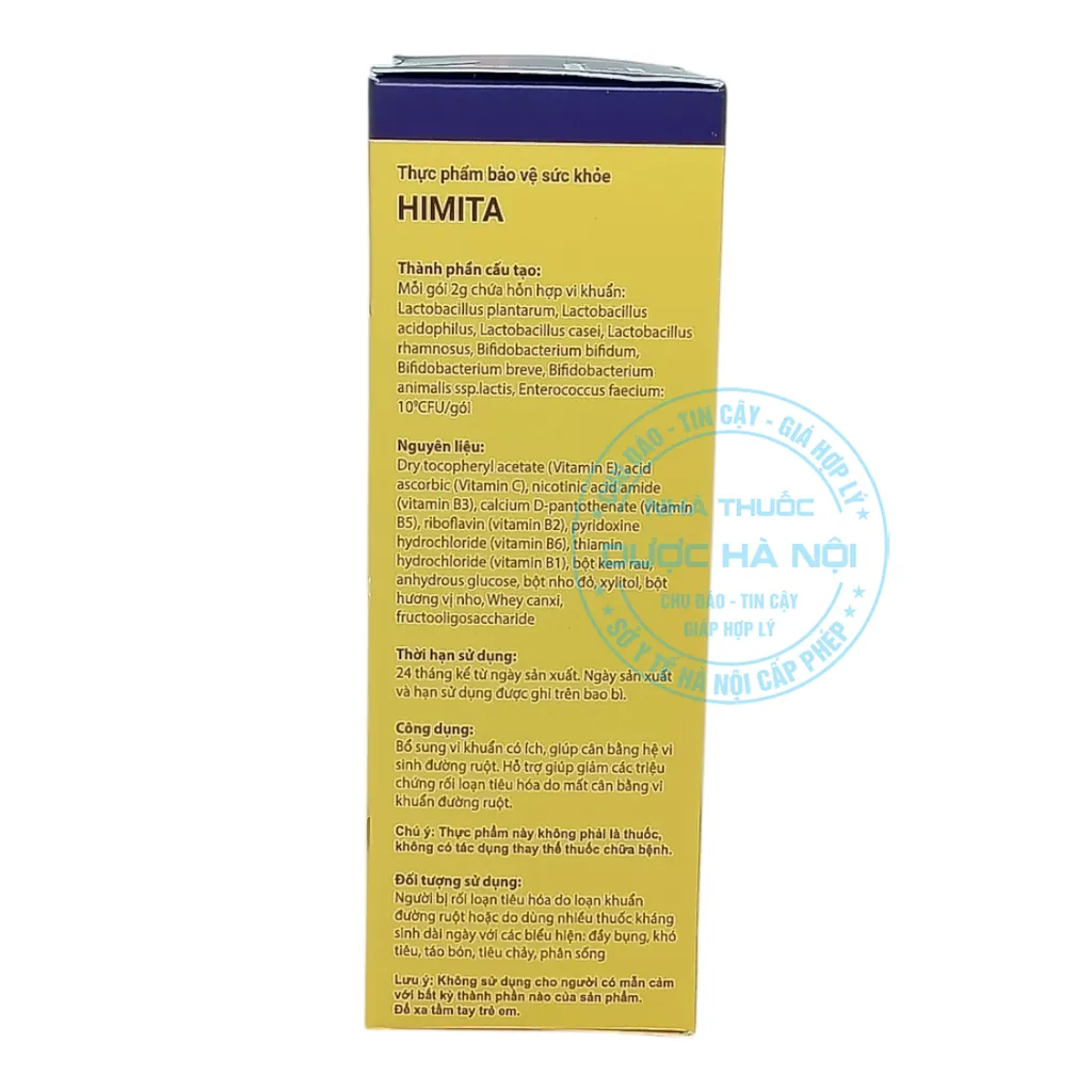Men vi sinh Live Probiotics Himita
