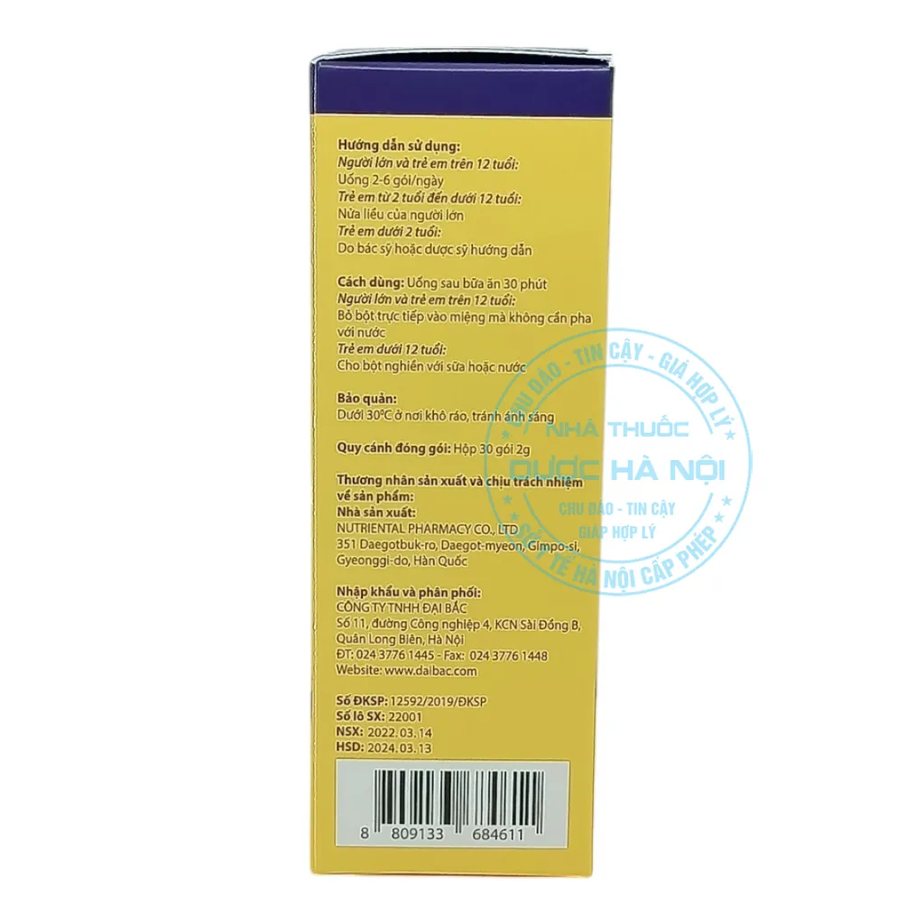 Men vi sinh Live Probiotics Himita