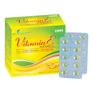 Vitamin E Isopharco bổ sung vitamin E an toàn và hiệu quả
