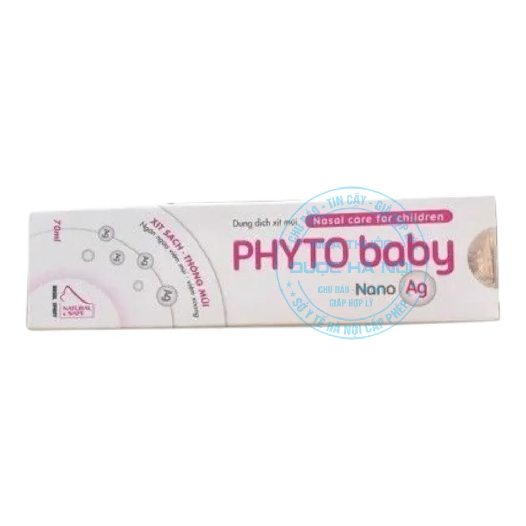 Xịt mũi PHYTO Baby Nano Ag