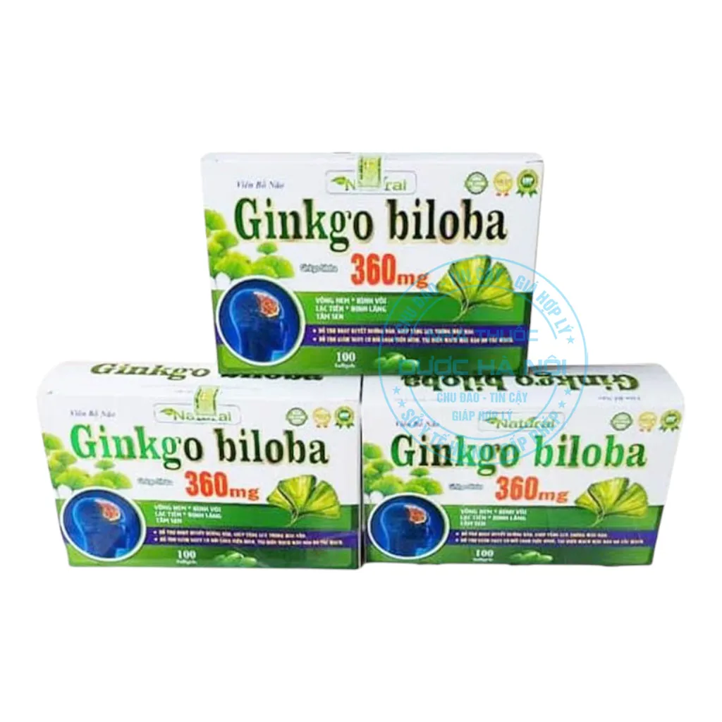 Viên uống Ginkgo Biloba 360mg