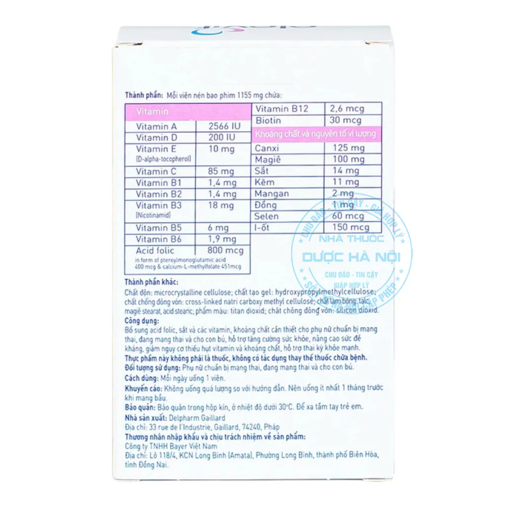 Viên uống Elevit Bầu