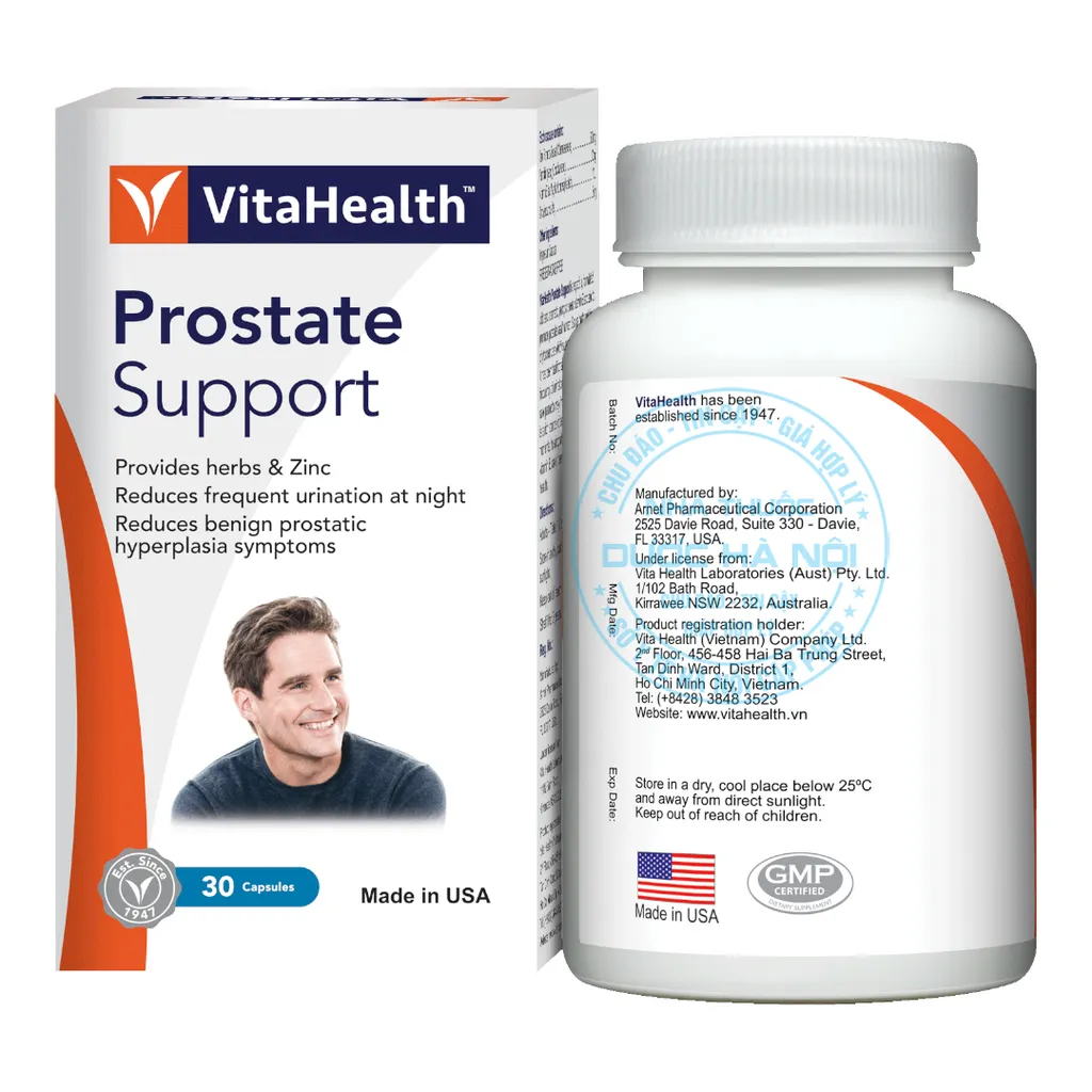 Viên uống VitaHealth Prostate Support