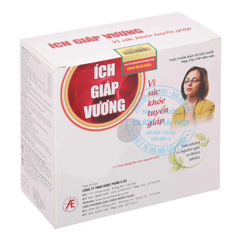 Combo 2 lọ Viên uống Ích Giáp Vương
