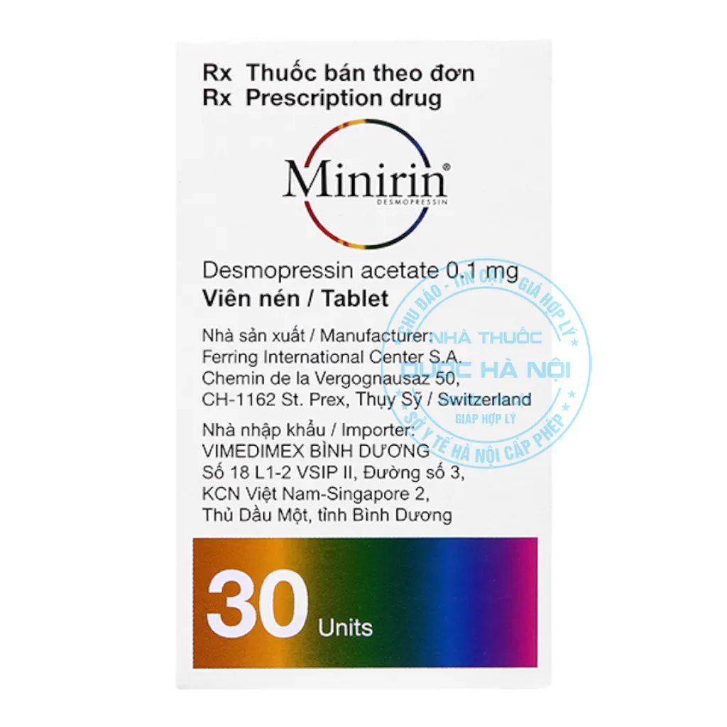 Thuốc Minirin 0.1mg