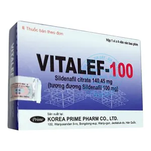 Thuốc Vitalef 100 cải thiện tình trạng rối loạn cương dương, tăng cường ham muốn tình dục