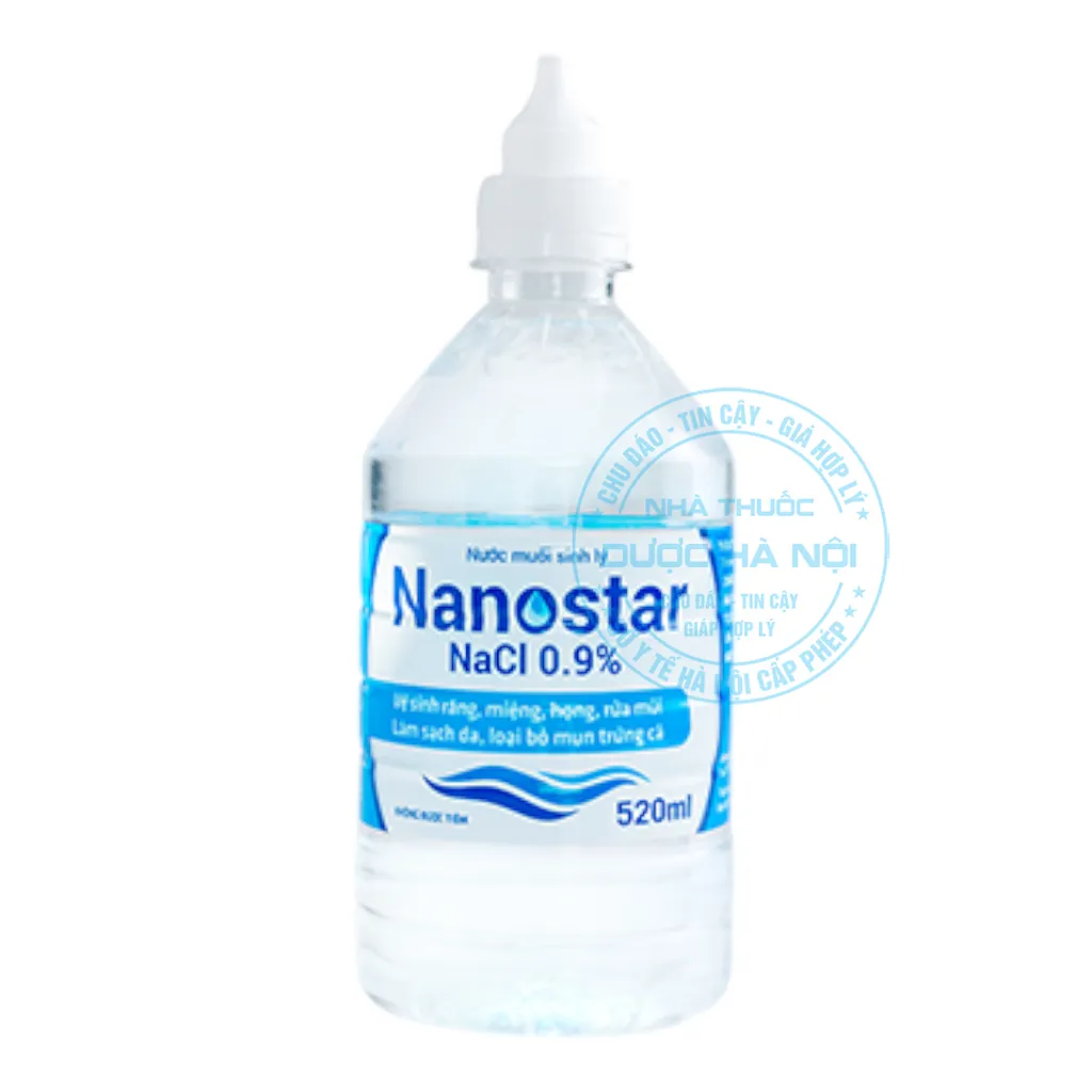 Nước muối Nanostar NaCl 0.9%