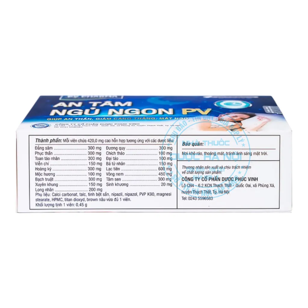 Viên uống An tâm ngủ ngon PV
