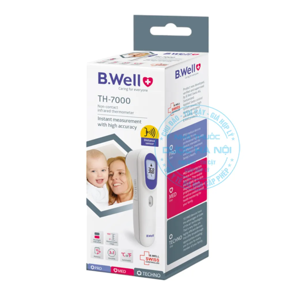Nhiệt kế hồng ngoại Bwell TH 7000