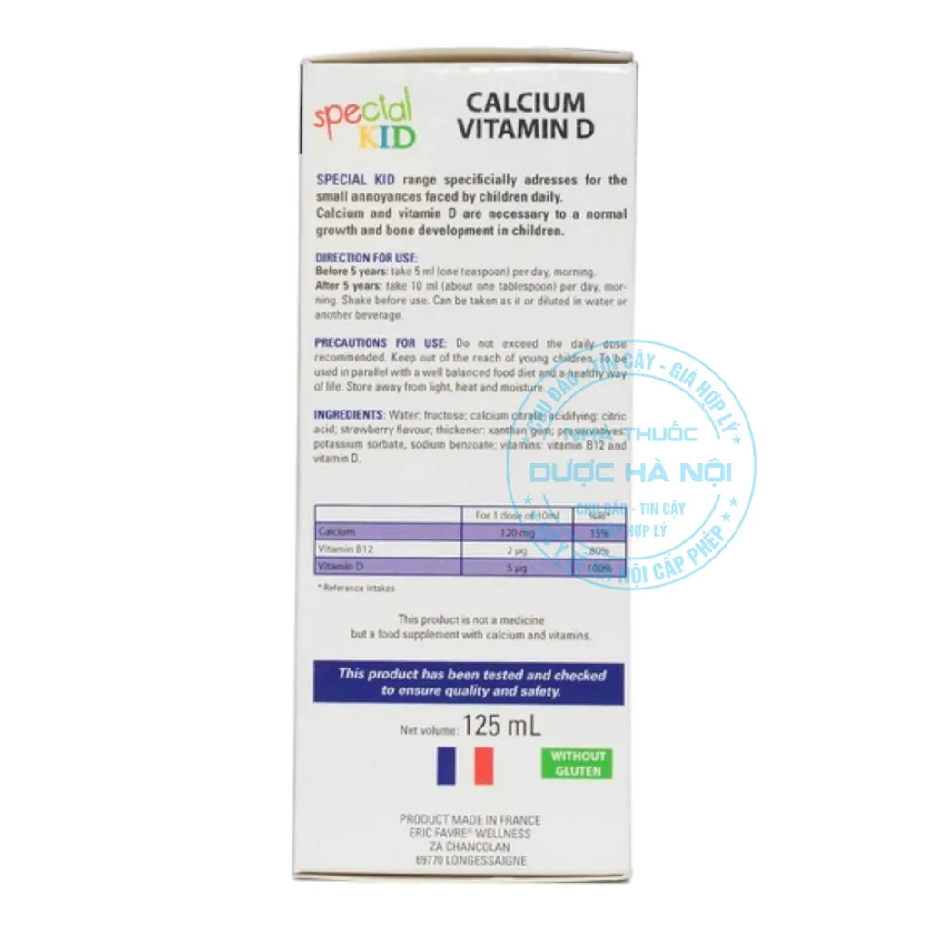 Special Kid Calcium Vitamine D
