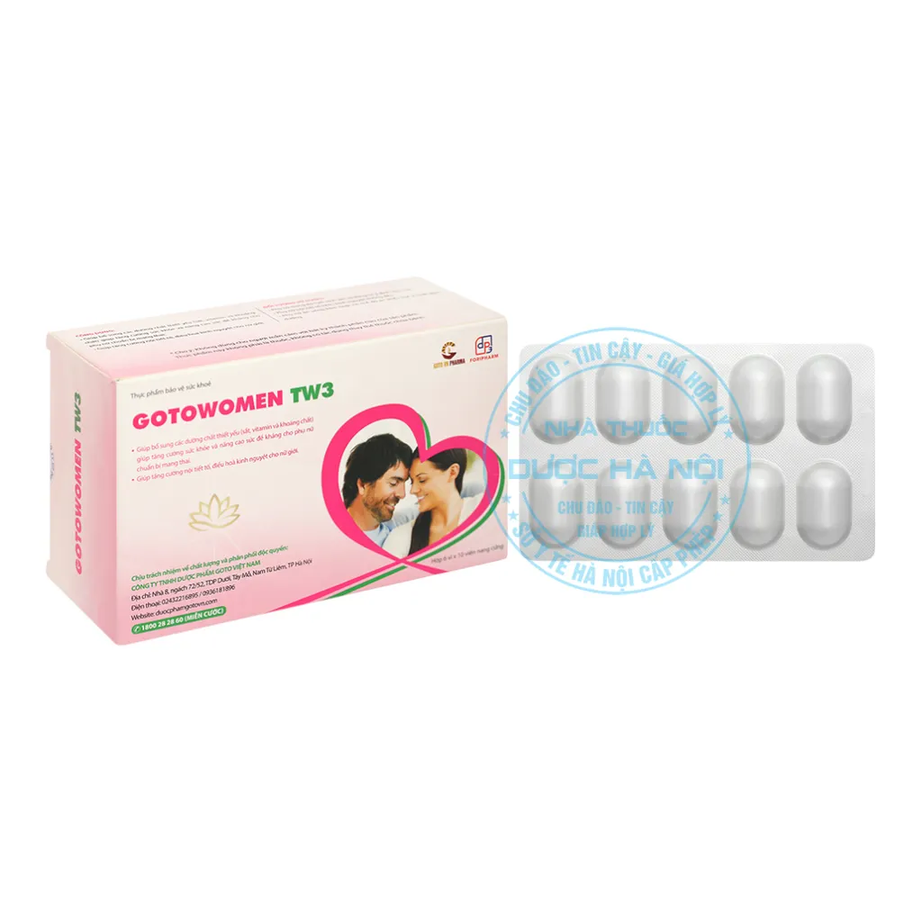 Viên uống Gotowomen TW3