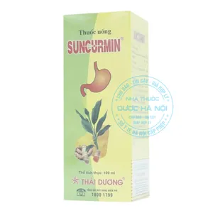 Thuốc Suncurmin giảm các triệu chứng khó chịu và đẩy nhanh làm lành vết thương niêm mạc dạ dày