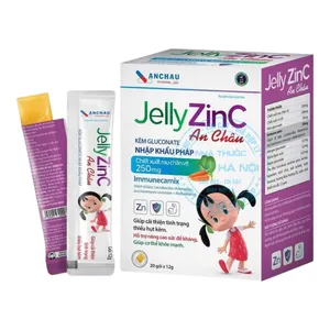 Siro kẽm Jelly Zinc An Châu bổ sung kẽm cho cơ thể trẻ em