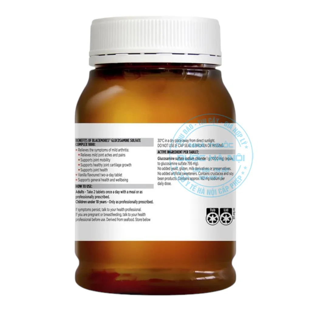 viên uống Blackmores Glucosamine Sulfate 1500
