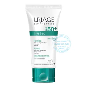 Kem chống nắng Uriage 50+ dùng cho da bị mụn da dầu