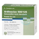 Bột pha hỗn dịch uống Ardineclav 500/125