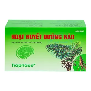 Hoạt Huyết Dưỡng Não Traphaco hỗ trợ tăng cường tuần hoàn não, cải thiện trí nhớ