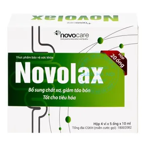 Dung dịch Novolax hỗ trợ tiêu hóa an toàn và hiệu quả