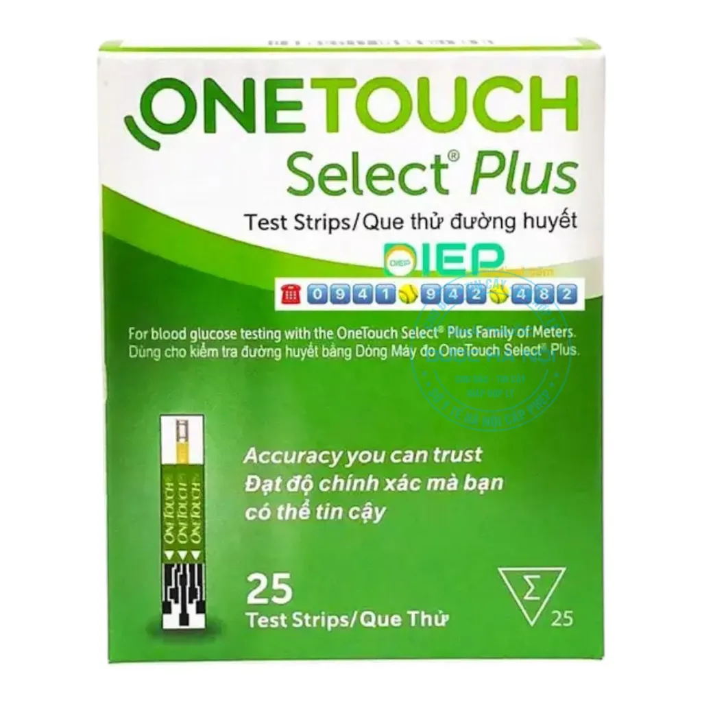 Que thử OneTouch Select Plus