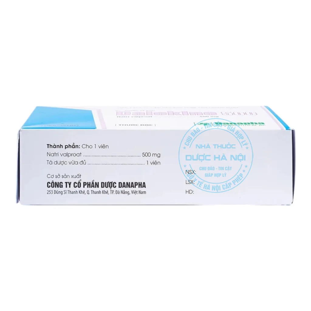 Thuốc Dalekine 500mg